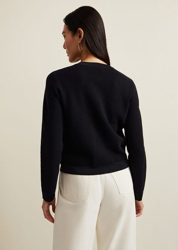 Phase Eight Libbyted Knitwear Navy Canada | MXWNBD-562